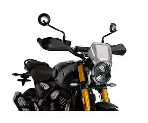 2020 PUIG �A���~�j�E�� �t�����g�p�l�� BRIXTON CROSSFIRE X 500 - 2024 �V���o�[- 2020 PUIG Aluminum Front Panel BRIXTON CROSSFIRE X 500 - 2024 Silver- �y���s�A���i�z