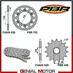 EK2540 `F[ƃXvPbgLbg 16 / 46 / 520 PBR HM CRM 2T 2011 - 2014 EK2540 Chain and Sprockets Kit 16 / 46 / 520 PBR HM CRM 2T 2011 - 2014