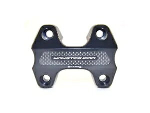 �n���h���o�[�N�����v �u���b�N Ducabike Fur Ducati Monster 1200 S 2014 - 2021 4D1- Handlebar clamp black Ducabike Fur Ducati Monster 1200 S 2014 - 2021 4D1- �y���s�A���i�z