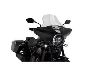 PUIG tgKX 21545W nC[h c[O z_ CMX1100T REBEL 2023  PUIG Windshield 21545W HIGH-ROAD TOURING HONDA CMX1100T REBEL 2023 TRANSPARENT