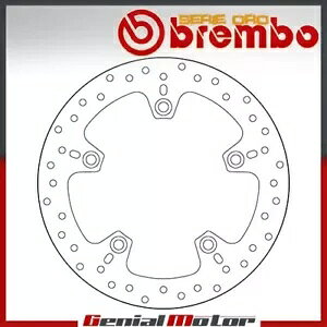 u[LfBXNŒu{V[Y Oro A BMW R 1200 S 1200 2006 - 2007- Brake disc fixed Brembo series Oro rear for BMW R 1200 S 1200 2006 - 2007-