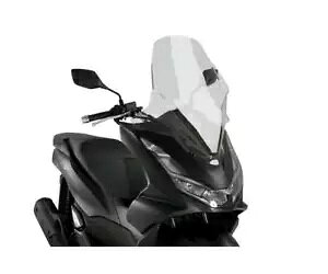 Puig �t�����g�K���X ���� V-Tech ���C�� �c�[�����O 20637W �z���_ PCX 125 2021 - 2022 Puig Windshield Transparent V-Tech Line Touring 20637W HONDA PCX 125 2021 - 2022 �y���s�A���i�z