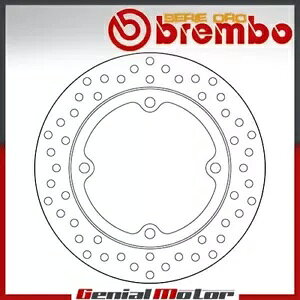 �u���[�L�f�B�X�N�Œ�u�����{�V���[�Y�I�����A�z���_ Cbr R 500 2013 - 2016- Brake disc fixed Brembo series Oro rear for Honda Cbr R 500 2013 - 2016- �y���s�A���i�z