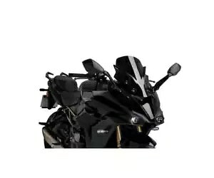 PUIG �t�����g�K���X 21341N SPORT SUZUKI GSX-S1000 GT 2022 - 2024 �u���b�N PUIG Windshield 21341N SPORT SUZUKI GSX-S1000 GT 2022 - 2024 BLACK