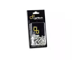 LIGHTECH �V���o�[ �t���[���l�W�Z�b�g ���}�n MT-09 2021-�p LIGHTECH Silver Frame Screw Set for Yamaha MT-09 2021- �y���s�A���i�z