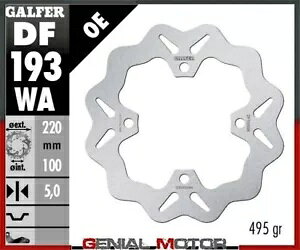 Galfer A u[L fBXN EF[uŒ tCXȂ 220x5mm KAWASAKI Z 650 2017 Galfer Rear Brake Disc WAVE FIXED WITHOUT MILLING 220x5mm KAWASAKI Z 650 2017
