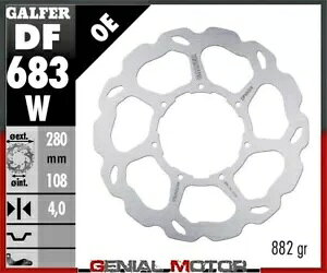 Galfer �t�����g �u���[�L �f�B�X�N WAVE FIXED 279,5x4mm RIEJU RS-2 MATRIX 2003-2005 Galfer Front Brake Disc WAVE FIXED 279,5x4mm RIEJU RS-2 MATRIX 2003-2005 �y���s�A���i�z