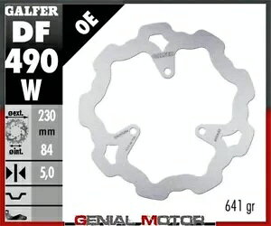 Galfer ���A�u���[�L�f�B�X�N �E�F�[�u�Œ� 230x5mm ���}�n SP 250 DX �}�W�F�X�e�B 1998-1999 Galfer Rear Brake Disc WAVE FIXED 230x5mm YAMAHA SP 250 DX MAGESTY 1998-1999 �y���s�A���i�z