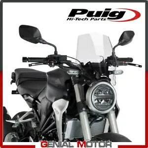 PUIG tgKX  9734W z_ CB 300 R lI X|[c JtF 2018 / 2019 PUIG WINDSHIELD TRANSPARENT 9734W HONDA CB 300 R NEO SPORTS CAFE 2018 / 2019