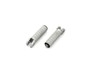 tbc hCo[/pbZW[ Vo[ Ducabike hDJeB X[p[X|[c 620 2003 - 2004 Foots Driver / Passenger Silver Ducabike For Ducati Supersport 620 2003 - 2004