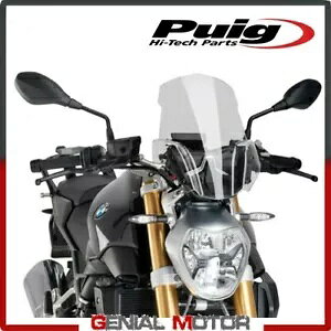PUIG EBhV[h  7651W BMW R 1200 R 2015 / 2018 PUIG WINDSHIELD TRANSPARENT 7651W BMW R 1200 R 2015 / 2018