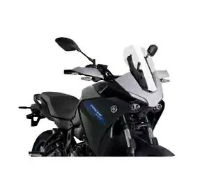 Puig tgKX  X|[c 20433W }n g[T[ 7 GT 700 2021 - 2023p Puig Windshield Transparent Sport 20433W for YAMAHA TRACER 7 GT 700 2021 - 2023