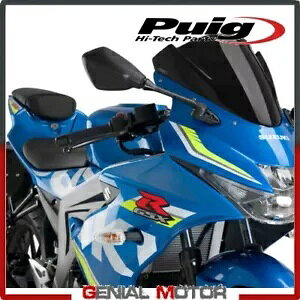 PUIG �t�����g�K���X �u���b�N 9721N �X�Y�L GSX-R 125 2017 / 2019 PUIG WINDSHIELD BLACK 9721N SUZUKI GSX-R 125 2017 / 2019 �y���s�A���i�z