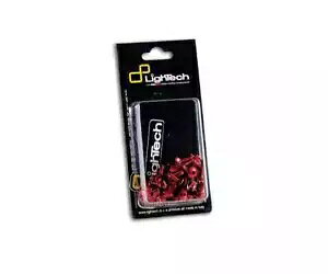 Lightech ���b�h�t���[���{���g�L�b�g Ktm Duke 125 2017 - 2019-�p Lightech Red Frame Bolt Kit for Ktm Duke 125 2017 - 2019- �y���s�A���i�z