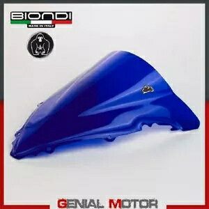 Biondi tgKXu[ 8010118 }n YZF-R6 600 2003 - 2005 Biondi Windshield Transparent blue 8010118 for YAMAHA YZF-R6 600 2003 - 2005