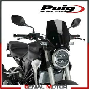 PUIG EBhV[h ubN 9734N z_ CB 300 R lI X|[c JtF 2018 / 2019 PUIG WINDSHIELD BLACK 9734N HONDA CB 300 R NEO SPORTS CAFE 2018 / 2019