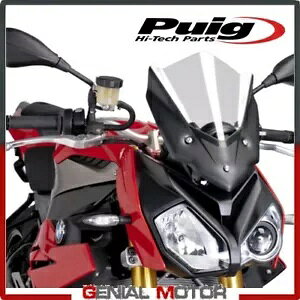 PUIG EBhV[h  7040W BMW S 1000 R 2014 / 2019 PUIG WINDSHIELD TRANSPARENT 7040W BMW S 1000 R 2014 / 2019