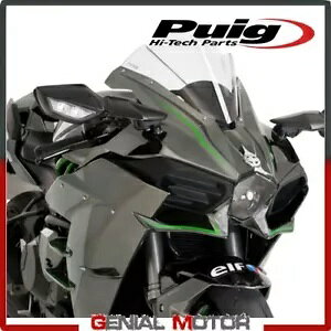 PUIG EBhV[h  7631W JTL jW 1000 H2 2015 / 2019 PUIG WINDSHIELD TRANSPARENT 7631W KAWASAKI NINJA 1000 H2 2015 / 2019