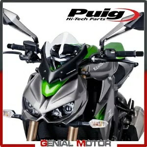 PUIG tgKX 7011W JTL Z1000 2014 / 2019 PUIG WINDSHIELD TRANSPARENT 7011W KAWASAKI Z1000 2014 / 2019