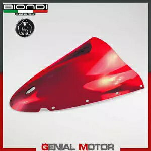 Biondi tgKX bh 8010131 DUCATI 1000 / R/S 2003 - 2004p Biondi Windshield Transparent red 8010131 for DUCATI 1000 / R/S 2003 - 2004