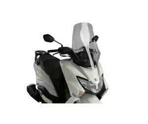 PUIG tgKX 21926H VTECH TOU XYL o[O} S 125EX 2023 2024 CgX[N PUIG Windshield 21926H VTECH TOU SUZUKI BURGMAN S 125EX 2023 2024 LIGHT SMOKE