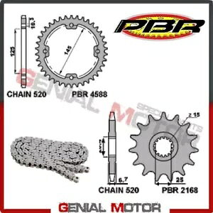 EK2803G チェーンとスプロケットキット 14 / 38 / 520 PBR ヤマハ YFM ラプター 2006 - 2018 EK2803G Chain and Sprockets Kit 14 / 38 / 520 PBR YAMAHA YFM RAPTOR 2006 - 2018