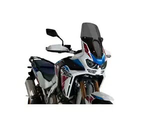 PUIG tgKX 21395F TOU HONDA CRF1100L AFRICA TWIN ADV 2020 2024 _[NX[N PUIG Windshield 21395F TOU HONDA CRF1100L AFRICA TWIN ADV 2020 2024 DARK SMOKE