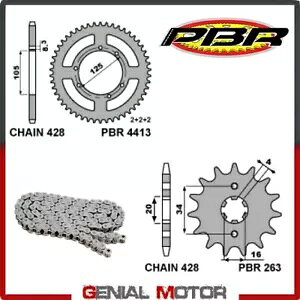 EK2525 チェーンとスプロケットキット 14 / 58 / 428 PBR HM CRM F 2008 - 2010 EK2525 Chain and Sprockets Kit 14 / 58 / 428 PBR HM CRM F 2008 - 2010