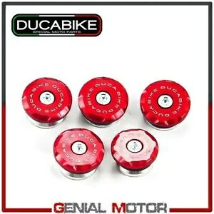 t[ Lbv bh TTMTS01A Ducabike Ducati Multistrada 1000 2003 - 2006 Frame Caps Red TTMTS01A Ducabike Ducati Multistrada 1000 2003 - 2006
