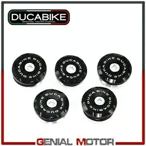 t[ Lbv ubN TTMTS01D Ducabike Ducati Multistrada 1100 2006 - 2009 Frame Caps Black TTMTS01D Ducabike Ducati Multistrada 1100 2006 - 2009