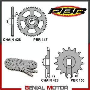 EK1381 `F[ƃXvPbg Lbg 11 / 53 / 428 PBR t@eBbN [^[ gCA 1983 EK1381 Chain and Sprockets Kit 11 / 53 / 428 PBR FANTIC MOTOR TRIAL 1983