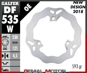 Galfer A u[L fBXN EF[uŒ 230x4.5mm }n N MAX 150 ABS 2015 Galfer Rear Brake Disc WAVE FIXED 230x4.5mm YAMAHA N MAX 150 ABS 2015