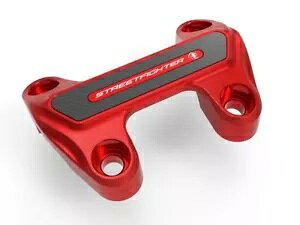 �n���h���o�[�N�����v ���b�h Ducabike Ducati Streetfighter SF V2 2022 - 2023�p Handlebar Clamp Red Ducabike For Ducati Streetfighter Sf V2 2022 - 2023 �y���s�A���i�z