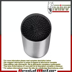 Ducati �n�C�p�[���^�[�h 821 2013 - 2015 �p Mivv �r�C�p�G�} ACC.033.A1 Catalyzer ACC.033.A1 for Mivv exhausts for Ducati Hypermotard 821 2013 - 2015