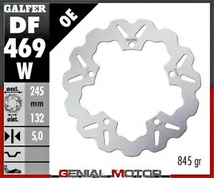 Galfer A u[L fBXN EF[uŒ 245x5mm }n MT 07 gP[W 2015 Galfer Rear Brake Disc WAVE FIXED 245x5mm YAMAHA MT 07 MOTOCAGE 2015