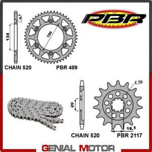 EK1653 `F[ƃXvPbgLbg 13 / 48 / 520 PBR JTL KX-F N1-N2 2004 - 2005 EK1653 Chain and Sprockets Kit 13 / 48 / 520 PBR KAWASAKI KX-F N1-N2 2004 - 2005