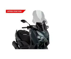 PUIG tgKX 21745H VTECH TOU }n X-MAX 125 MAX TECH 2023 2024 _[NX[N PUIG Windshield 21745H VTECH TOU YAMAHA X-MAX 125 MAX TECH 2023 2024 DARK SMOKE