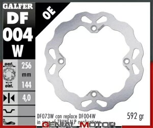 Galfer �t�����g �u���[�L �f�B�X�N �E�F�[�u�Œ� 256x4mm �z���_ NX 650 �h�~�l�[�^�[ 1993-1996 Galfer Front Brake Disc WAVE FIXED 256x4mm HONDA NX 650 DOMINATOR 1993-1996 �y���s�A���i�z