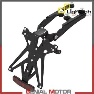 LIGHTECH \Fv[gz_[ KTARHO108B3 z_ z[lbg 600 2011 2013 LIGHTECH Adjustable Approved Plate Holder KTARHO108B3 Honda Hornet 600 2011 2013