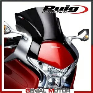 EBhveNVfBXN PUIG ubN 5251N z_ VFR 1200 F 2010 / 2016- WIND PROTECTION DISC PUIG BLACK 5251N HONDA VFR 1200 F 2010 / 2016-