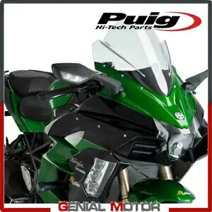PUIG EBhV[h  9704W JTL jW 1000 H2 SX 2018 / 2019 PUIG WINDSHIELD TRANSPARENT 9704W KAWASAKI NINJA 1000 H2 SX 2018 / 2019