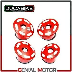 �t���[�� �L���b�v �A���~�j�E�� ���b�h TTM1200RA Ducabike Ducati Monster 1200 2017 Frame Caps in Aluminium Red TTM1200RA Ducabike Ducati Monster 1200 2017 �y���s�A���i�z