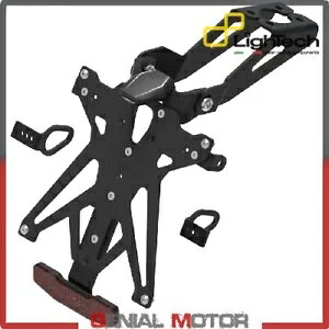 LIGHTECH �����\���F Lic �v���[�g �z���_�[ KTARYA103B3 ���}�n R1 2004 2008 LIGHTECH Adjustable Approved Lic Plate Holder KTARYA103B3 Yamaha R1 2004 2008 �y���s�A���i�z