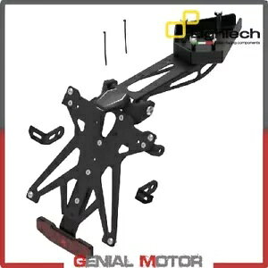 LIGHTECH �A�W���X�^ �v���[�g�z���_�[ KTARTR106A1 �g���C�A���t �X�g���[�g �g���v�� 765 R 2017 2018 LIGHTECH Adjusta Plate Holder KTARTR106A1 Triumph Street Triple 765 R 2017 2018 �y���s�A���i�z