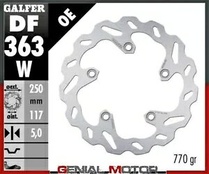 Galfer �u���[�L�f�B�X�N ���A�E�F�[�u�Œ� 250x5 mm �X�Y�L 650 �o�[�O�}�� 2004-2012- Galfer brake discs rear wave fixed 250x5 mm Suzuki an 650 Burgman 2004-2012- �y���s�A���i�z