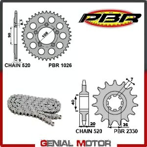 EK1349G `F[ƃXvPbgLbg 16 / 36 / 520 PBR DUCATI SD DARMAH MOD.520 1979 EK1349G Chain and Sprockets Kit 16 / 36 / 520 PBR DUCATI SD DARMAH MOD.520 1979