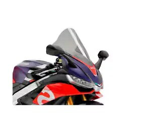 PUIG tgKX 20771H R-RACER APRILIA RSV4 1100/FAC 2021 2024 LIGHT SMOKE- PUIG windshield 20771H R-RACER APRILIA RSV4 1100/FAC 2021 2024 LIGHT SMOKE-