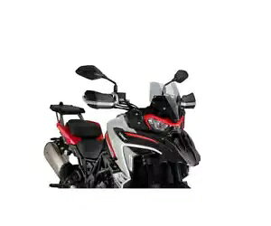 PUIG tgKX 21753H SPORT BENELLI TRK 702 2023 - 2024 CgX[N PUIG Windshield 21753H SPORT BENELLI TRK 702 2023 - 2024 LIGHT SMOKE