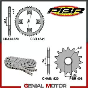 EK1243G チェーンとスプロケットキット 14 / 42 / 520 PBR ボンバルディア DS 2008 - 2009 EK1243G Chain and Sprockets Kit 14 / 42 / 520 PBR BOMBARDIER DS 2008 - 2009
