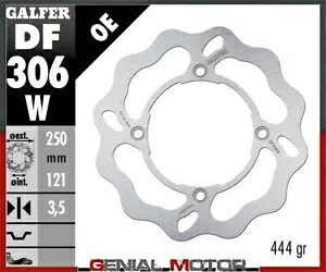 Galfer �t�����g �u���[�L �f�B�X�N �E�F�[�u�Œ� 250x3,5mm �X�Y�L DR 250 S 1990-2000 Galfer Front Brake Disc WAVE FIXED 250x3,5mm SUZUKI DR 250 S 1990-2000 �y���s�A���i�z
